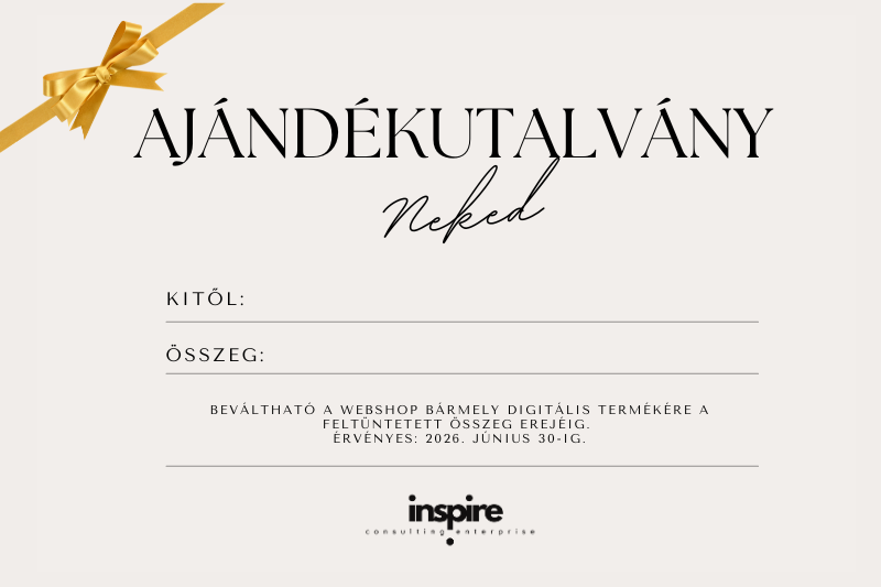 Inspire Consulting Enterprise – Ajándékutalvány